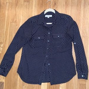 LOFT button down blouse